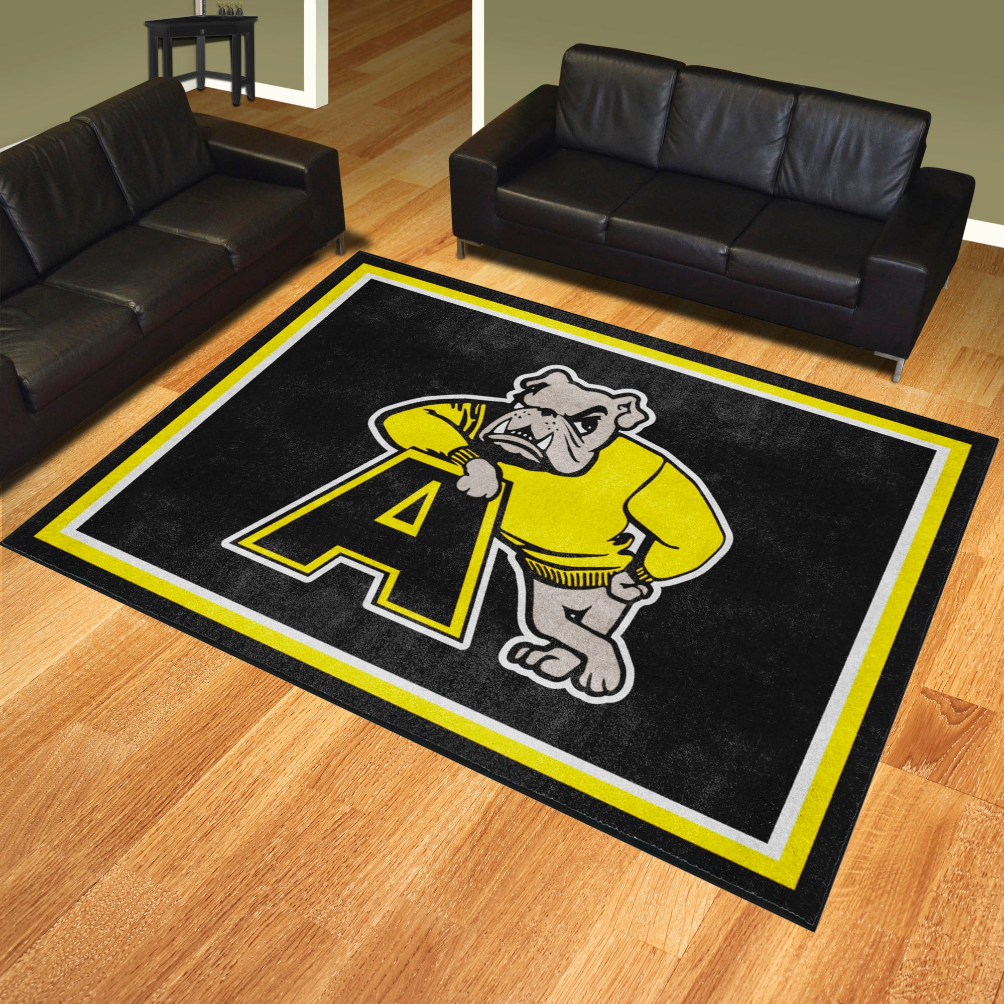 Adrian College Bulldogs 8ft. x 10 ft. Plush Area Rug