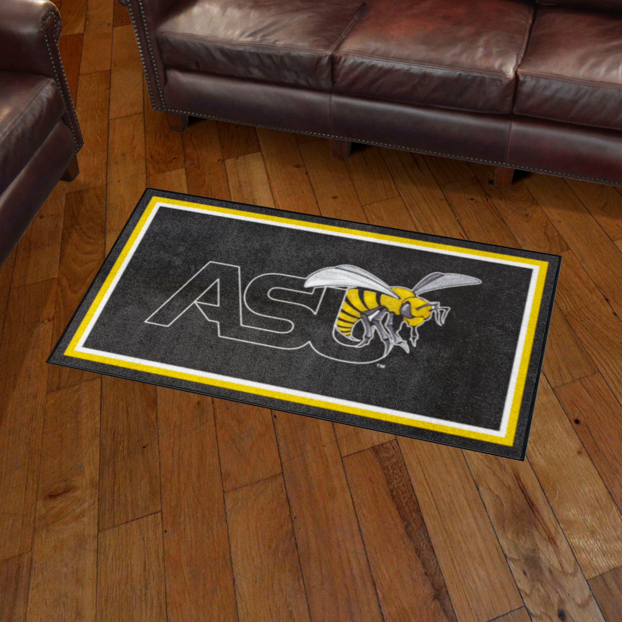 Alabama State Hornets 3ft. x 5ft. Plush Area Rug