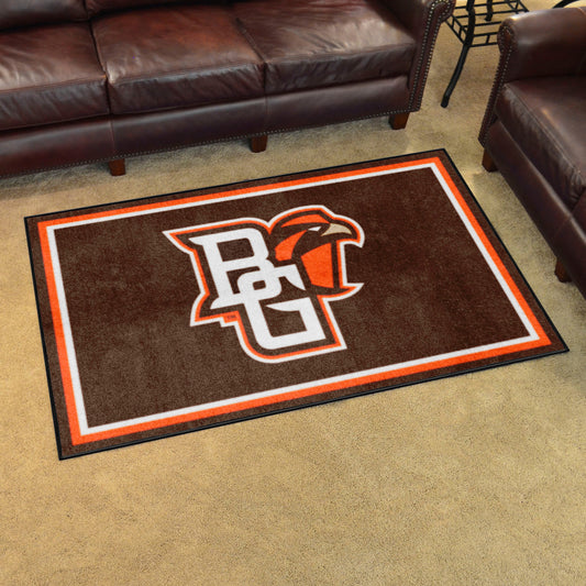 Bowling Green Falcons 4ft. x 6ft. Plush Area Rug - Bowling Green