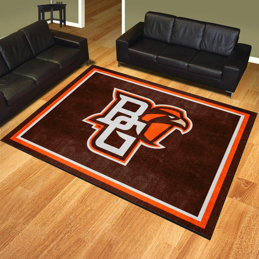 Bowling Green Falcons 8ft. x 10 ft. Plush Area Rug - Bowling Green