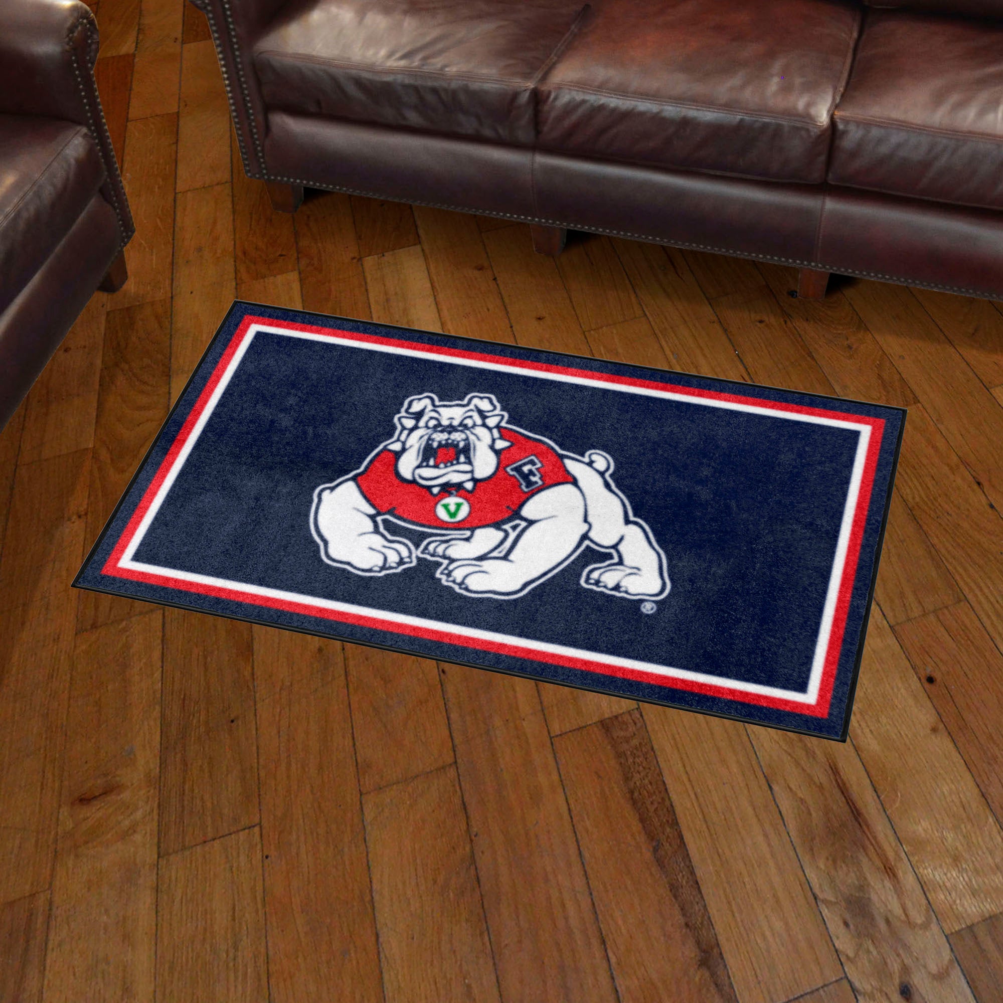 Fresno State Bulldogs 3ft. x 5ft. Plush Area Rug