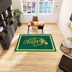 North Dakota State Bison 5ft. x 8 ft. Plush Area Rug