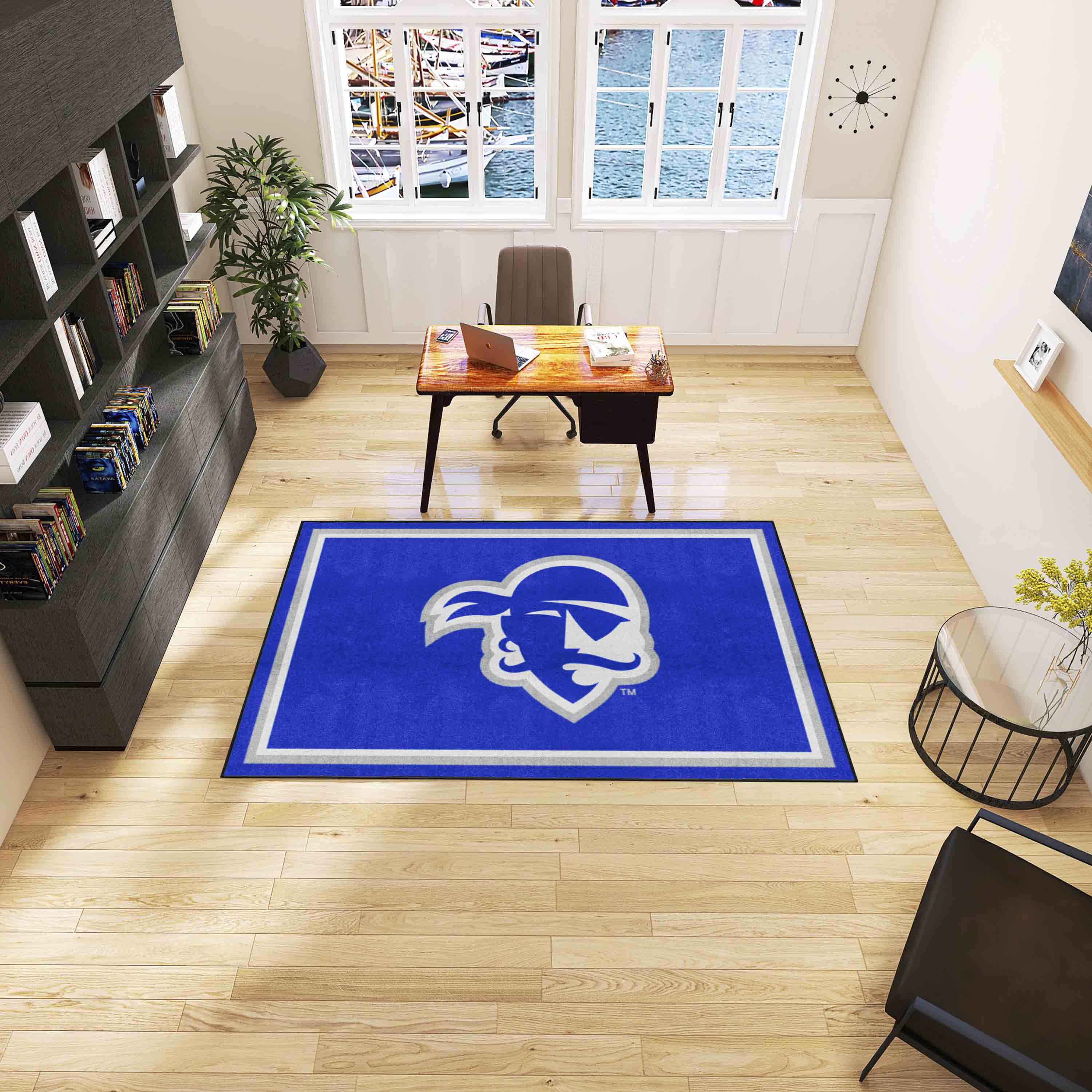 Seton Hall Pirates 5ft. x 8 ft. Plush Area Rug