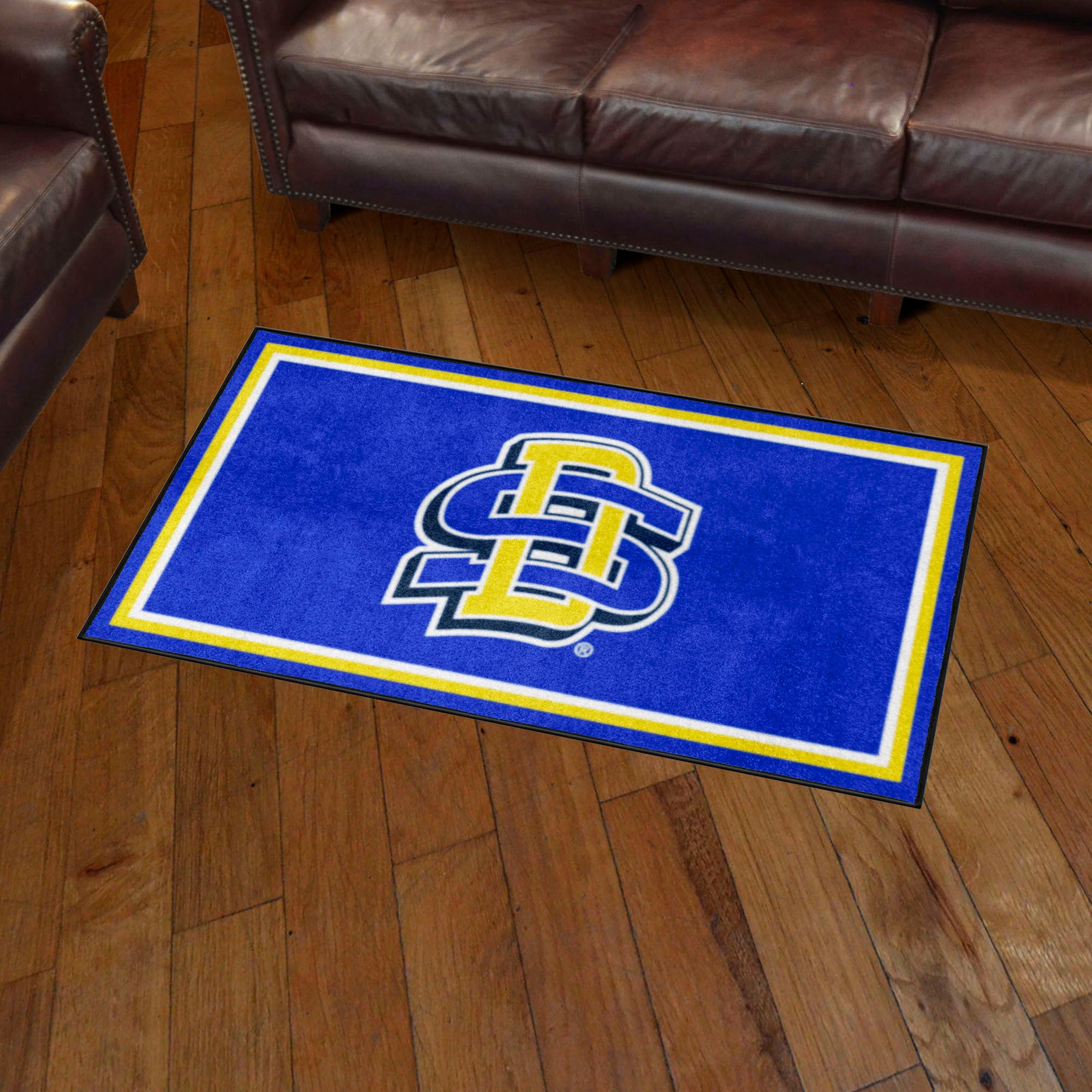 South Dakota State Jackrabbits 3ft. x 5ft. Plush Area Rug