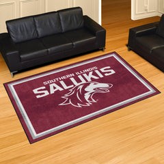 Southern Illinois Salukis 5ft. x 8 ft. Plush Area Rug