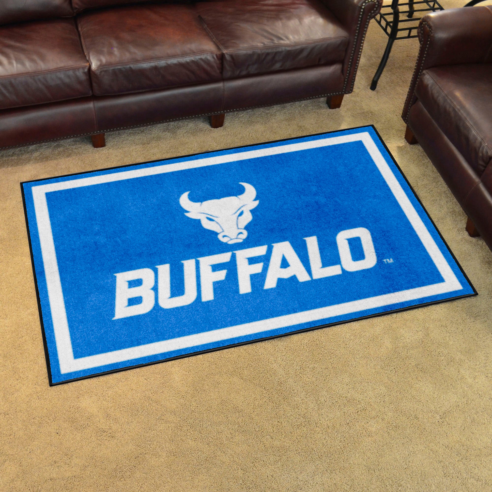 Buffalo Bulls 4ft. x 6ft. Plush Area Rug