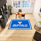 Buffalo Bulls 5ft. x 8 ft. Plush Area Rug - Buffalo