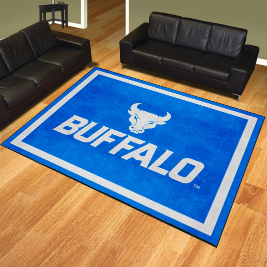 Buffalo Bulls 8ft. x 10 ft. Plush Area Rug - Buffalo