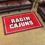 Louisiana-Lafayette Ragin' Cajuns 4ft. x 6ft. Plush Area Rug