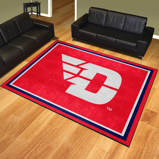 Dayton Flyers 8ft. x 10 ft. Plush Area Rug