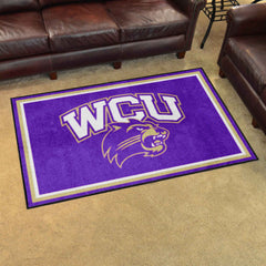 Alfombra de felpa Western Carolina Catamounts de 4 pies x 6 pies