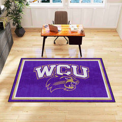 Western Carolina Catamounts 5ft. x 8 ft. Plush Area Rug