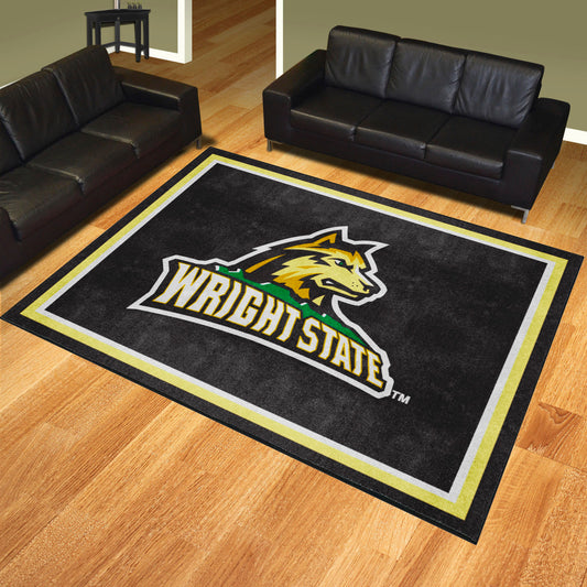 Wright State Raiders 8ft. x 10 ft. Plush Area Rug