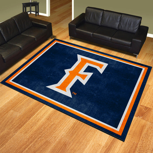 Cal State - Fullerton Titans 8ft. x 10 ft. Plush Area Rug