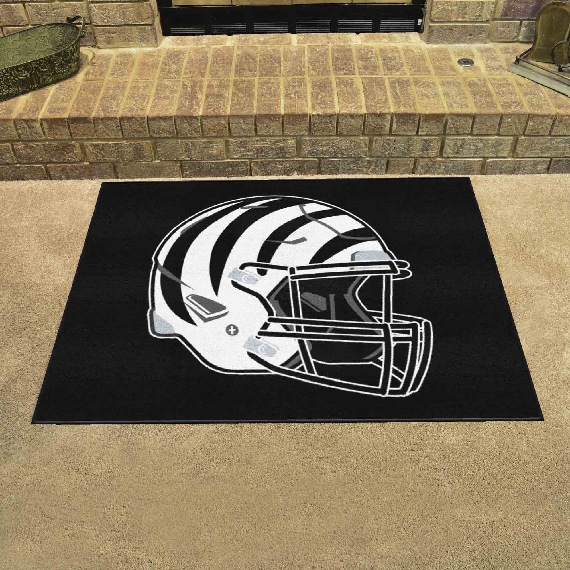 Cincinnati Bengals All-Star Rug - 34 in. x 42.5 in. - Cincinnati Bengals