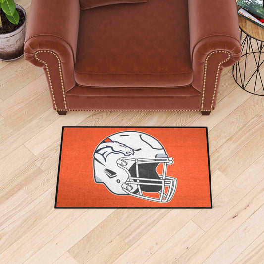 Denver Broncos Starter Mat Accent Rug - 19in. x 30in.