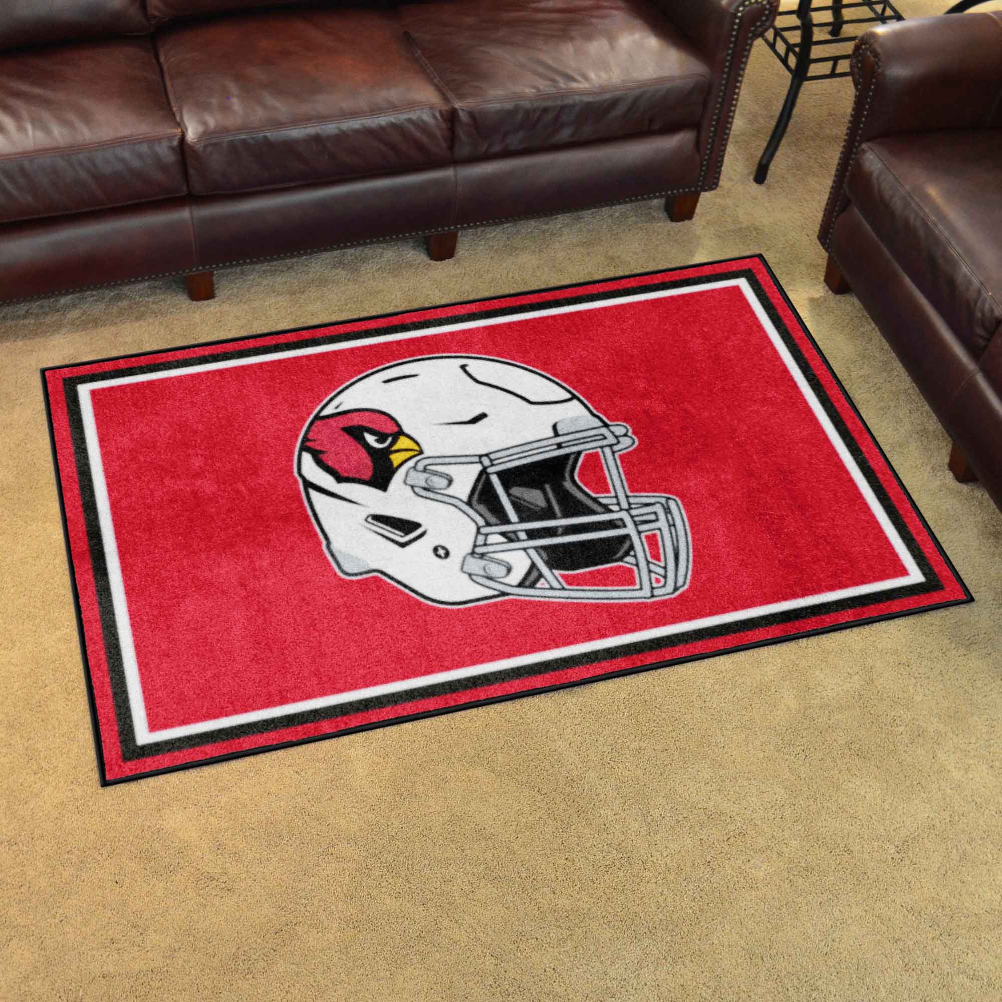 Arizona Cardinals 4ft. x 6ft. Plush Area Rug