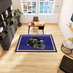 Baltimore Ravens 5ft. x 8 ft. Plush Area Rug