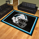 Carolina Panthers 8ft. x 10 ft. Plush Area Rug