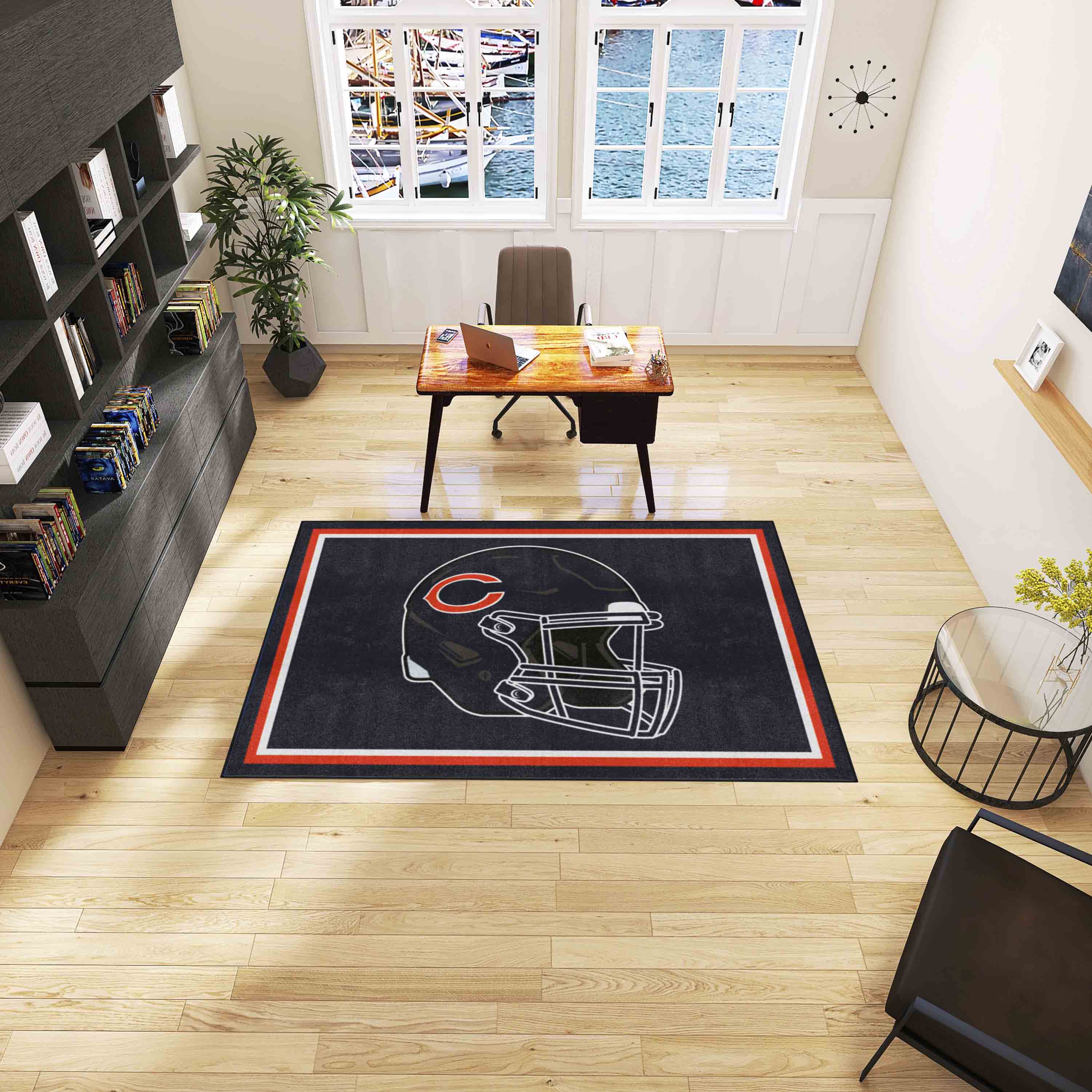 Chicago Bears 5ft. x 8 ft. Plush Area Rug