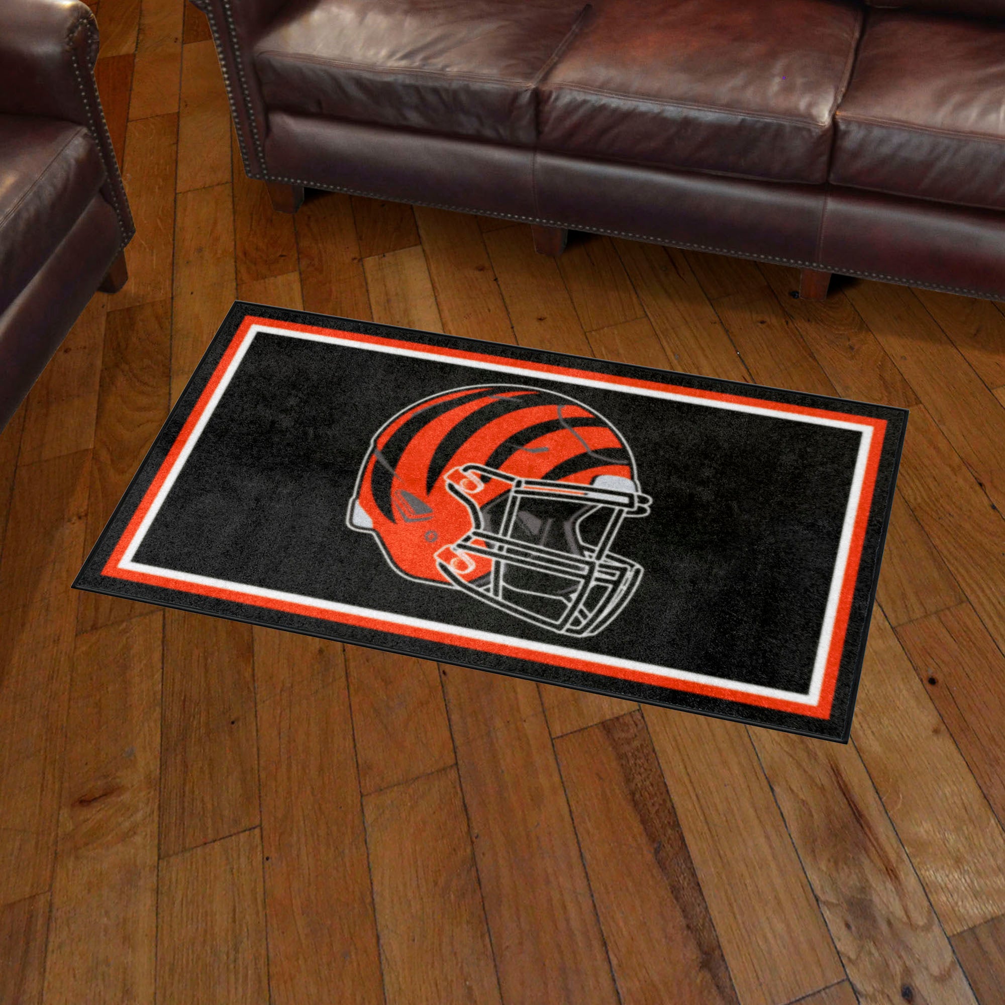 Cincinnati Bengals 3ft. x 5ft. Plush Area Rug