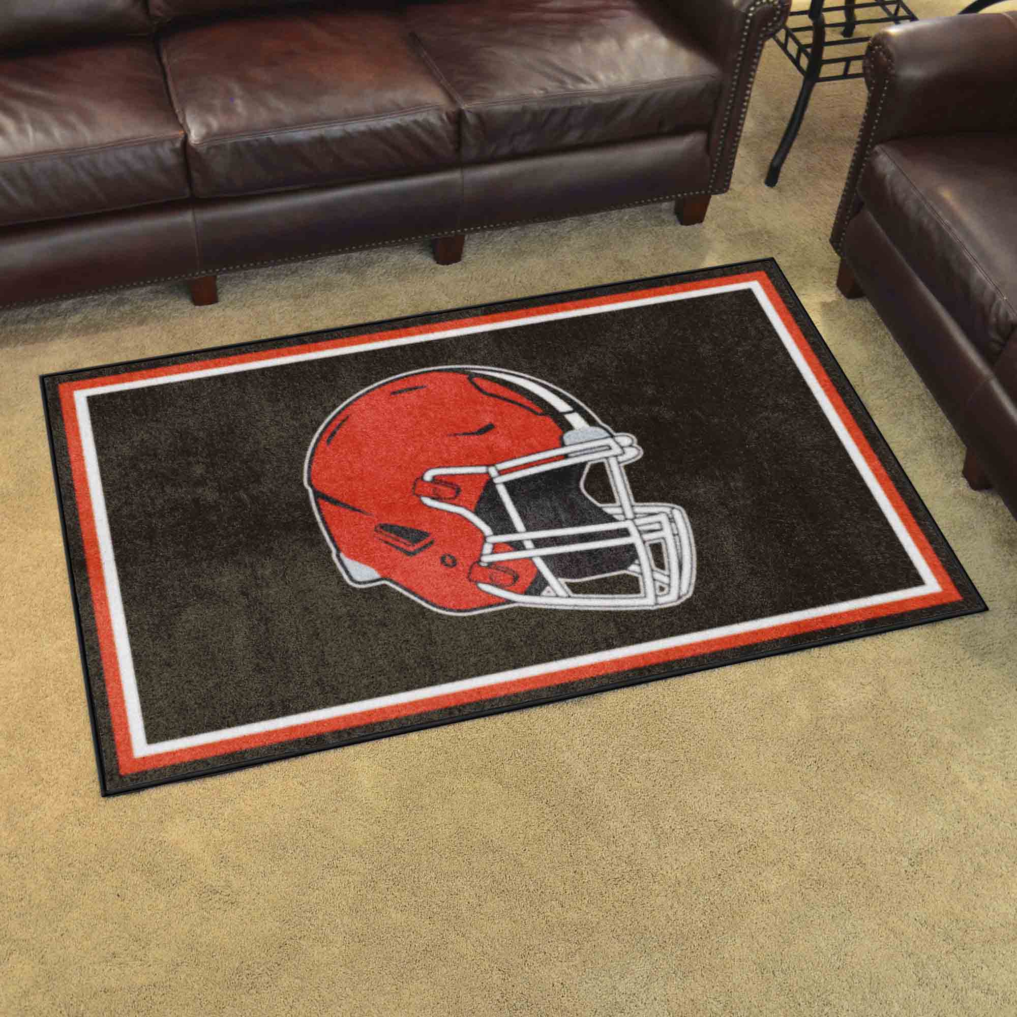 Cleveland Browns 4ft. x 6ft. Plush Area Rug