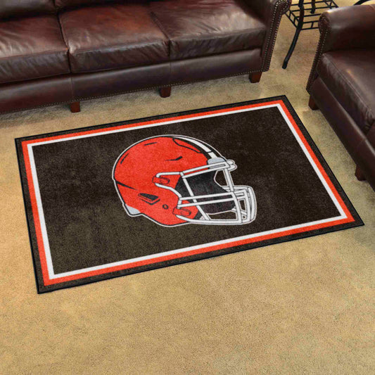 Cleveland Browns 4ft. x 6ft. Plush Area Rug