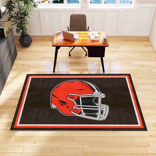 Cleveland Browns 5ft. x 8 ft. Plush Area Rug