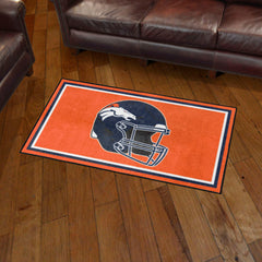 Denver Broncos 3ft. x 5ft. Plush Area Rug