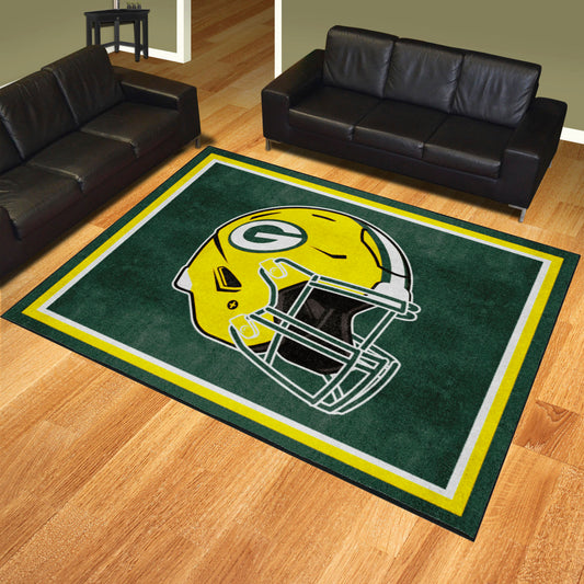 Green Bay Packers 8ft. x 10 ft. Plush Area Rug