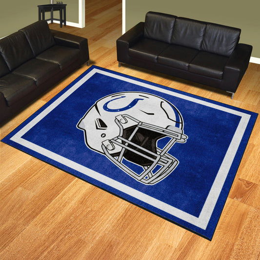 Indianapolis Colts 8ft. x 10 ft. Plush Area Rug