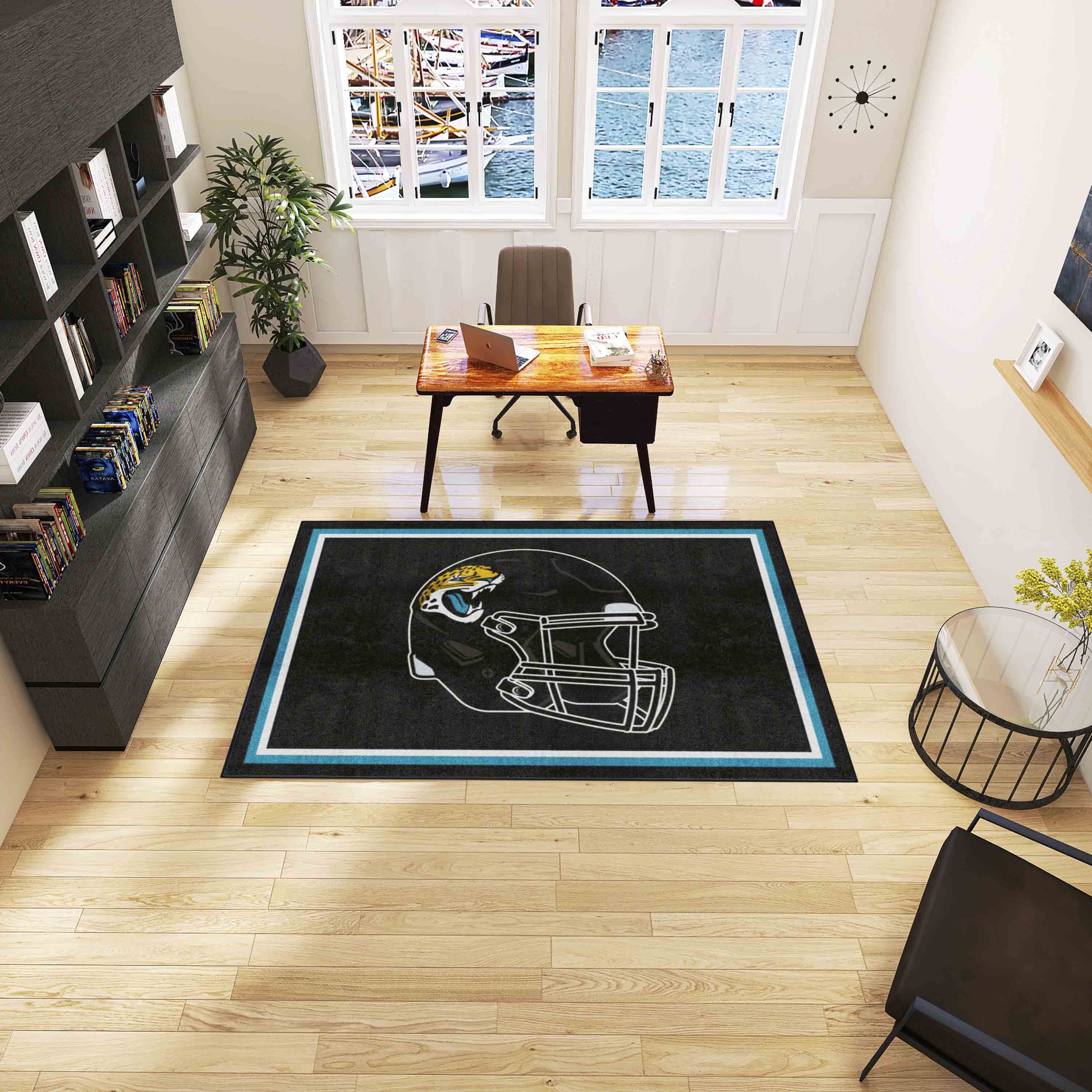 Jacksonville Jaguars 5ft. x 8 ft. Plush Area Rug