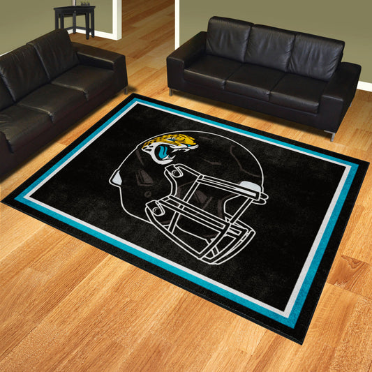 Jacksonville Jaguars 8ft. x 10 ft. Plush Area Rug