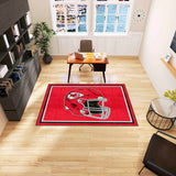 Kansas City Chiefs 5ft. x 8 ft. Plush Area Rug