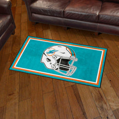 Miami Dolphins 3ft. x 5ft. Plush Area Rug