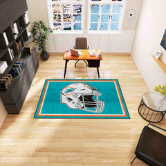 Miami Dolphins 5ft. x 8 ft. Plush Area Rug