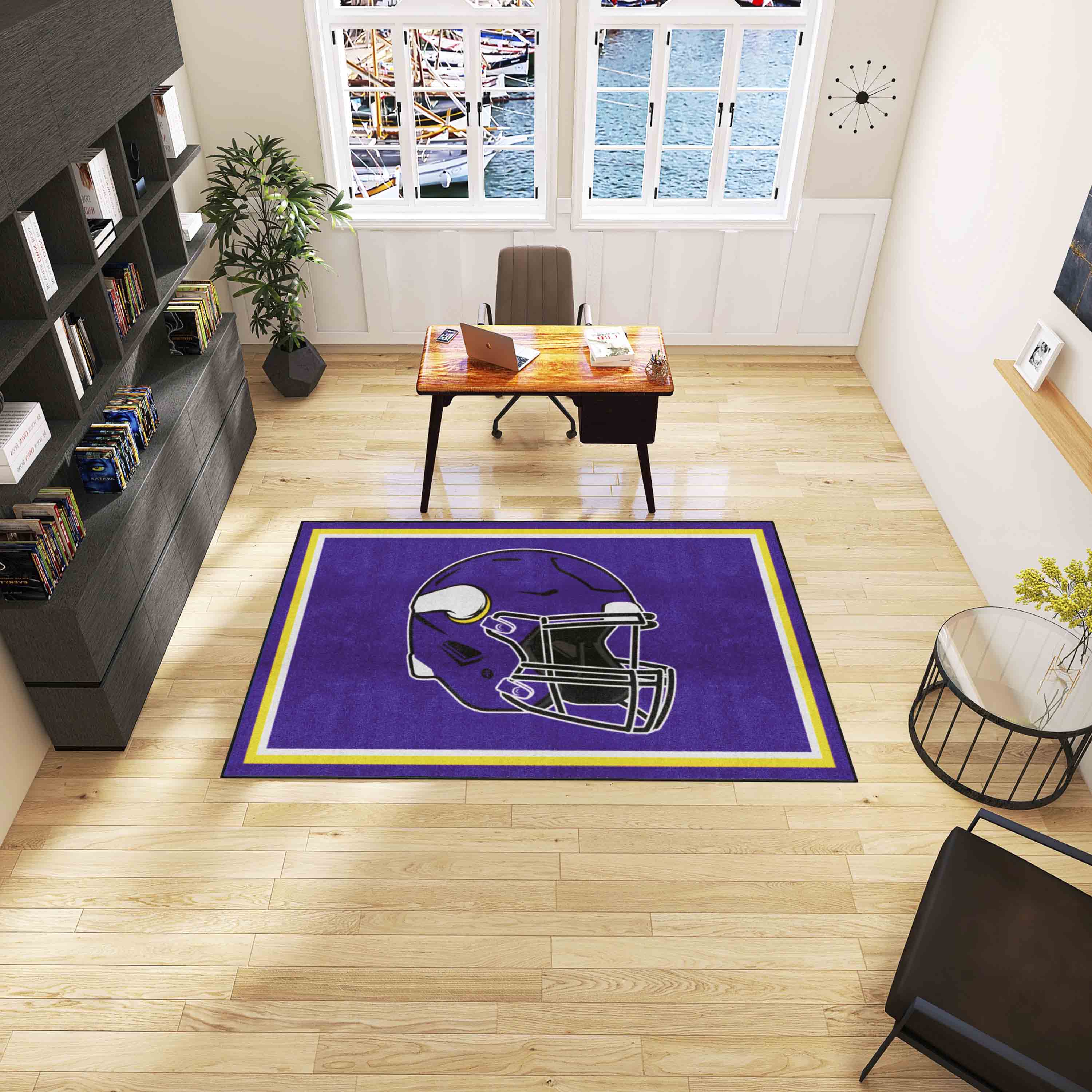 Minnesota Vikings 5ft. x 8 ft. Plush Area Rug