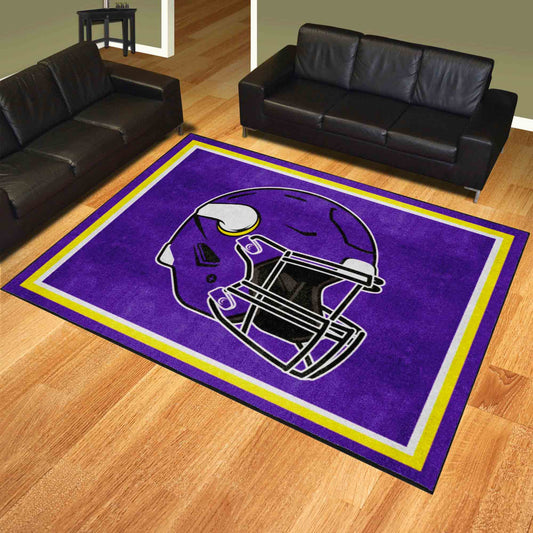 Minnesota Vikings 8ft. x 10 ft. Plush Area Rug