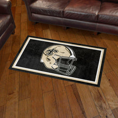 New Orleans Saints 3ft. x 5ft. Plush Area Rug - New Orleans Saints