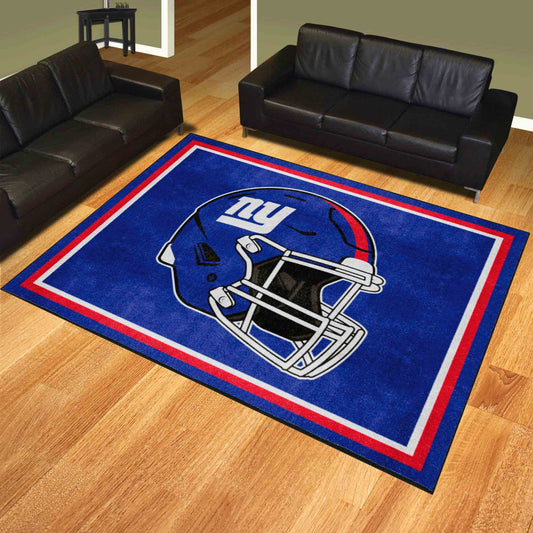 New York Giants 8ft. x 10 ft. Plush Area Rug