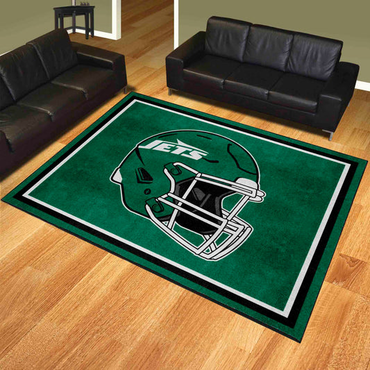 New York Jets 8ft. x 10 ft. Plush Area Rug - New York Jets