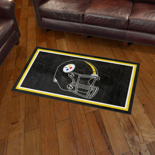 Pittsburgh Steelers 3ft. x 5ft. Plush Area Rug