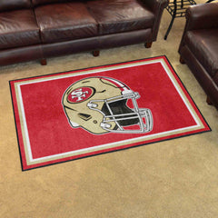 San Francisco 49ers 4ft. x 6ft. Plush Area Rug