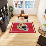 San Francisco 49ers 5ft. x 8 ft. Plush Area Rug - San Francisco 49ers