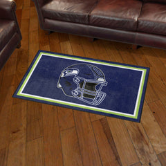 Seattle Seahawks 3ft. x 5ft. Plush Area Rug