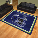 Seattle Seahawks 8ft. x 10 ft. Plush Area Rug