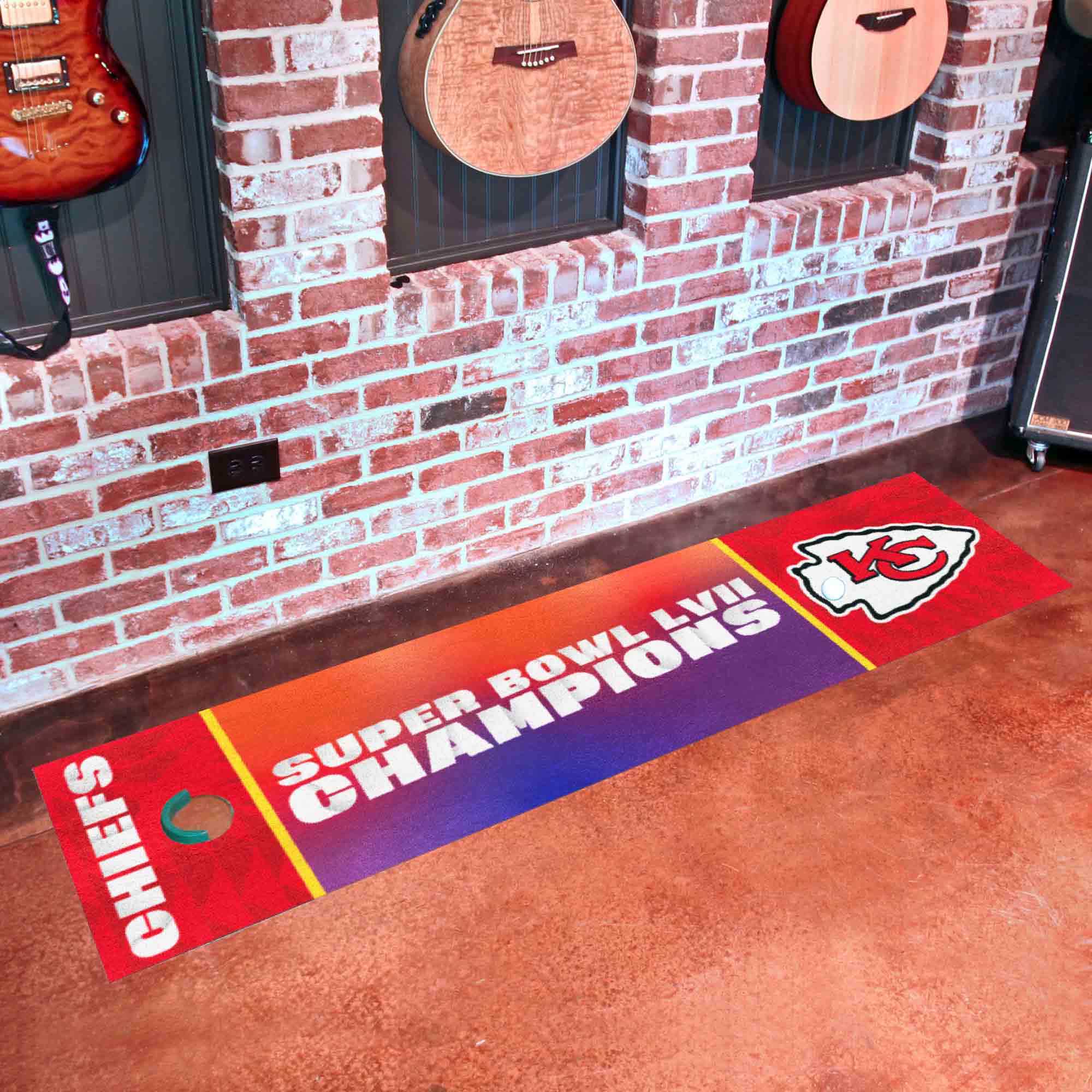 Kansas City Chiefs Super Bowl LVII Putting Green Mat