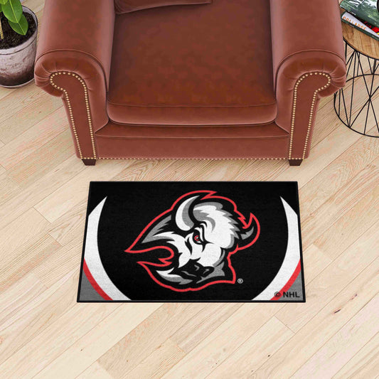 Buffalo Sabres Starter Mat Accent Rug - 19in. x 30in. - Buffalo Sabres