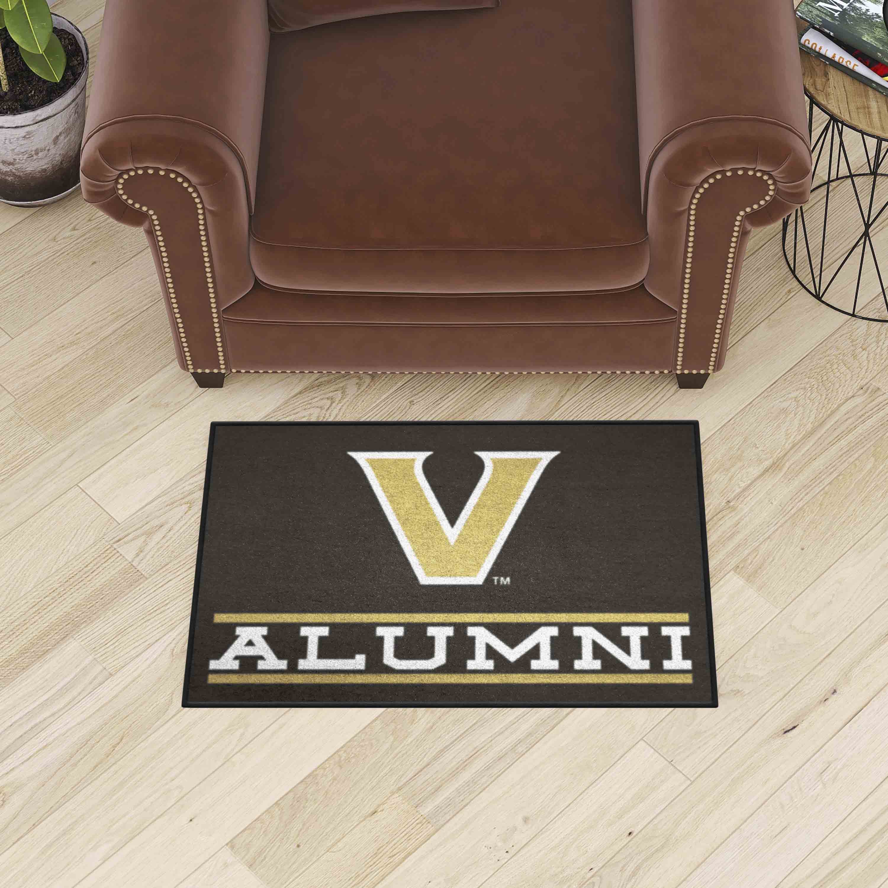 Vanderbilt Commodores Starter Mat Accent Rug - 19in. x 30in. Alumni Starter Mat