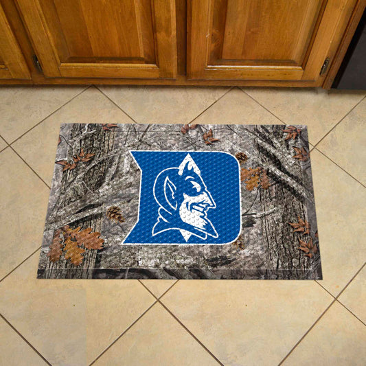 Duke Blue Devils Rubber Scraper Door Mat Camo